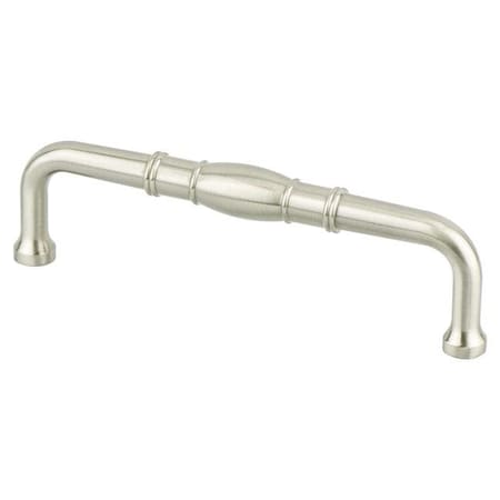 Berenson Berenson 8267-1BPN-P 6 in. CC Forte Pull with Brushed Nickel 8267-1BPN-P